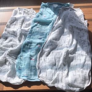 Baby sleeping bags muslin